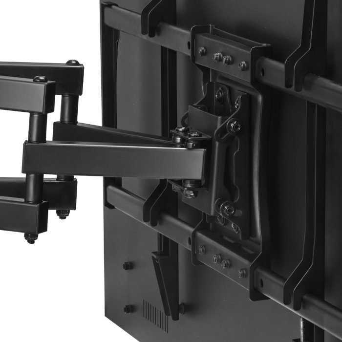 VEVOR Full Motion Tilt and Swivel Wall Mount for 37"75" Flat Panel TVs